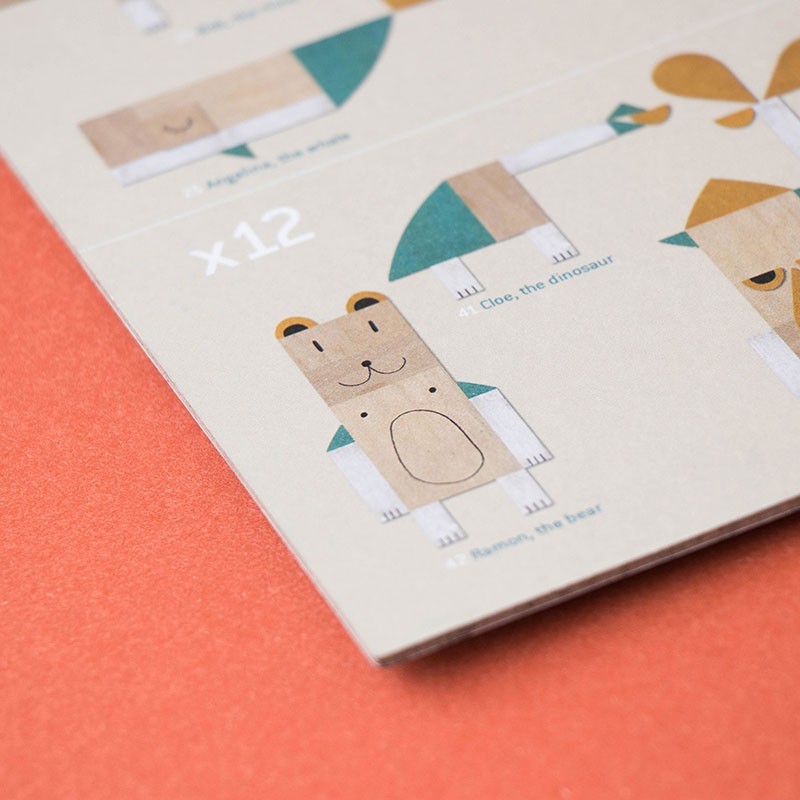 wooden composition game